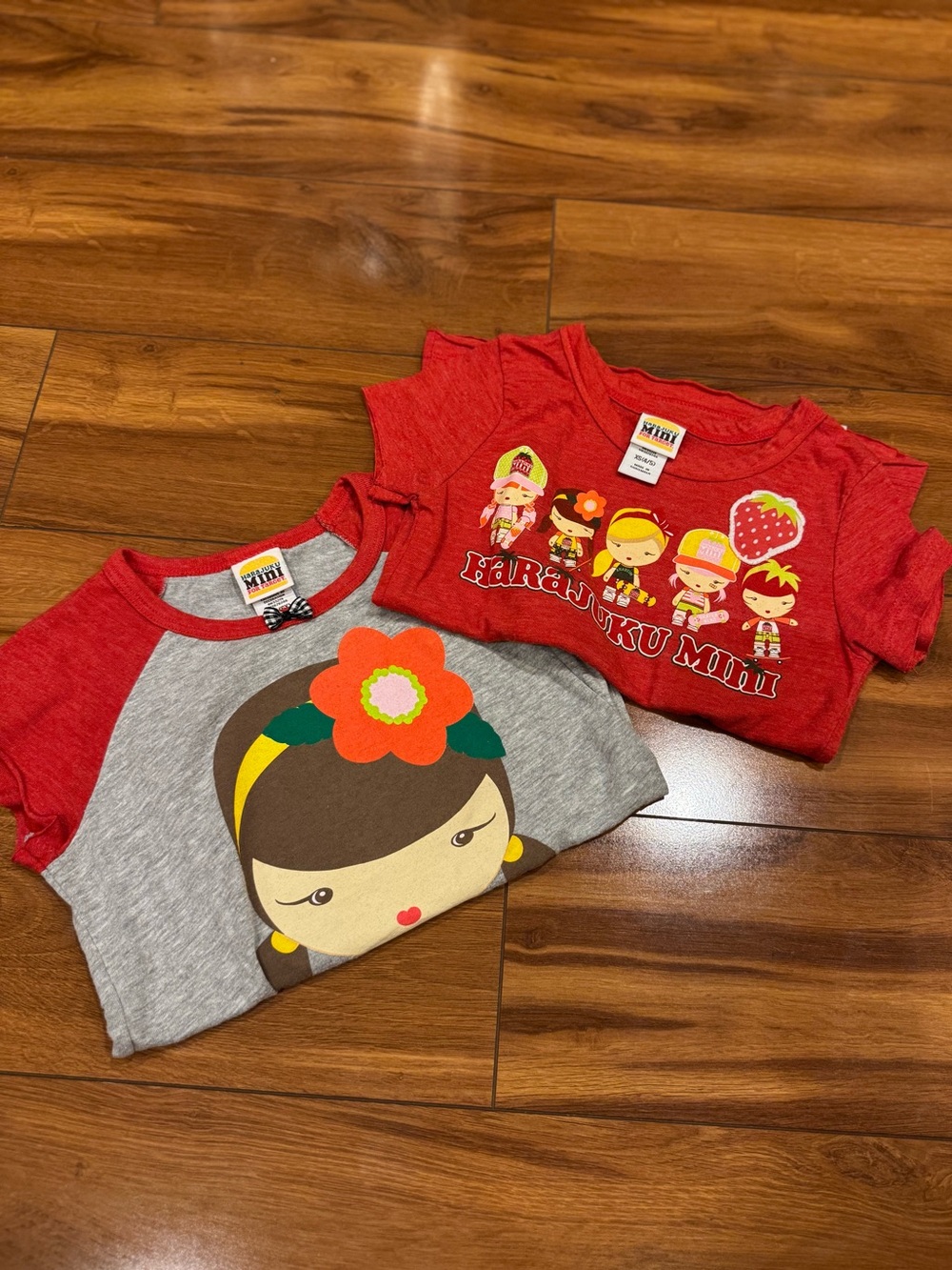 BUNDLE: Harajuku Mini girls tops